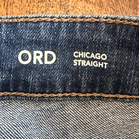Warp + Weft | ORD Chicago Straight Leg Jeans, Size 35x30 - Picture 5 of 13